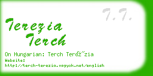 terezia terch business card